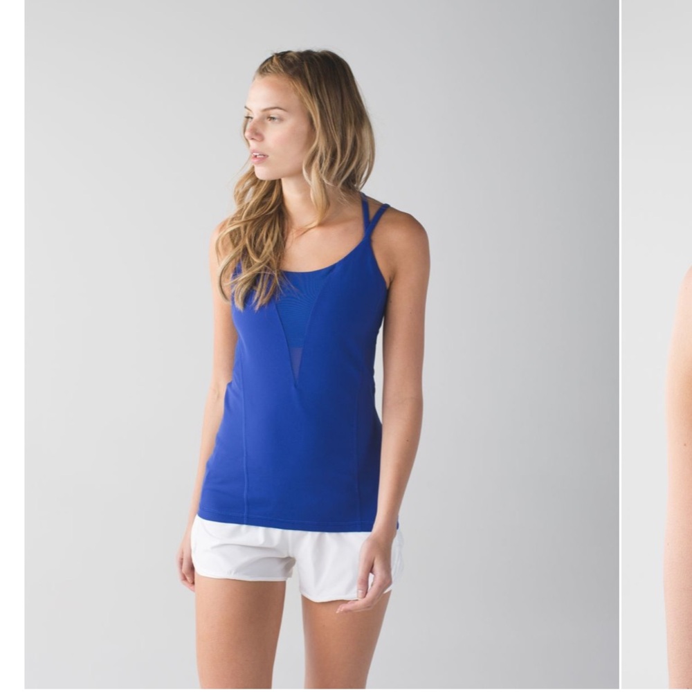 Lululemon Exquisite Tank Sapphire Blue